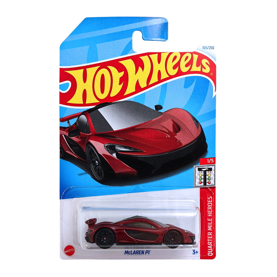 Hot Wheels McLaren P1 - Quarter Mile Heroes Series (1/5) Collectible Diecast Car | Ages 3+