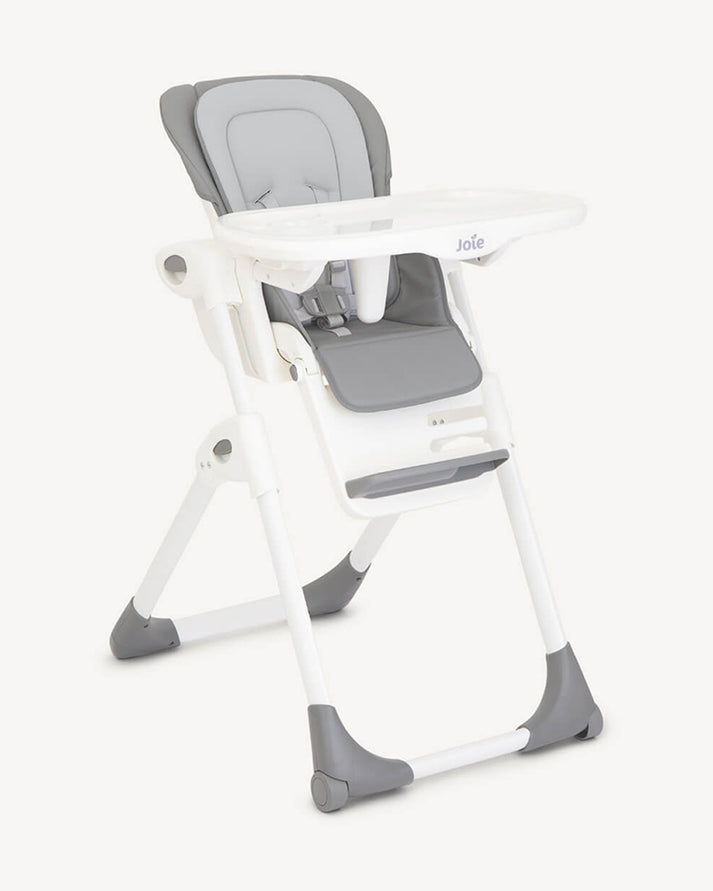 Joie Mimzy Recline 2-in-1 Highchair & Table Chair | Birth to 15kg | 7 Height & 5 Recline Positions | Compact Upright Fold with Extra Snack Tray | Available in Premium Colors - MINIMEE KIDS