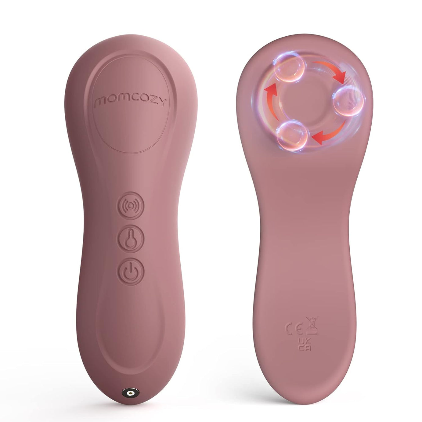 Momcozy Kneading Lactation Massager LM02 – 3 Kneading Speeds, 6 Vibration Modes, and 3 Heating Levels for Relief from Engorgement, Clogged Ducts, and Pumping Comfort