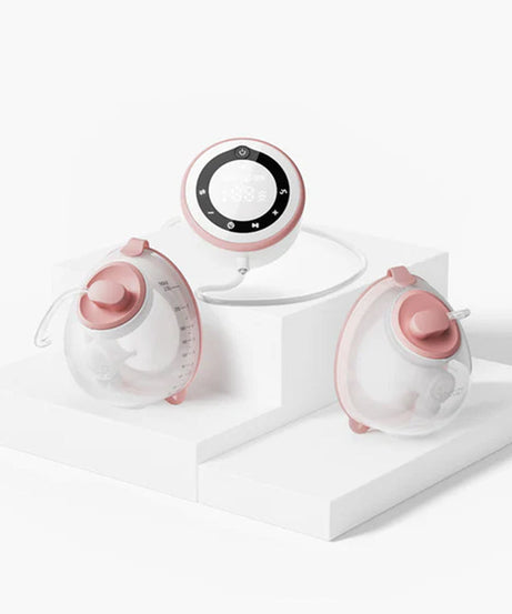 Momcozy V1 Pro Hospital Grade Wearable Breast Pump | Hands-Free Double Electric Pump | 15 Suction Levels & -300mmHg Power