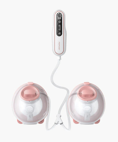 Momcozy V2 Pro Hospital Grade Wearable Breast Pump | Ultra-Light & Potent Hands-Free Pump | 3 Modes & 9 Suction Levels