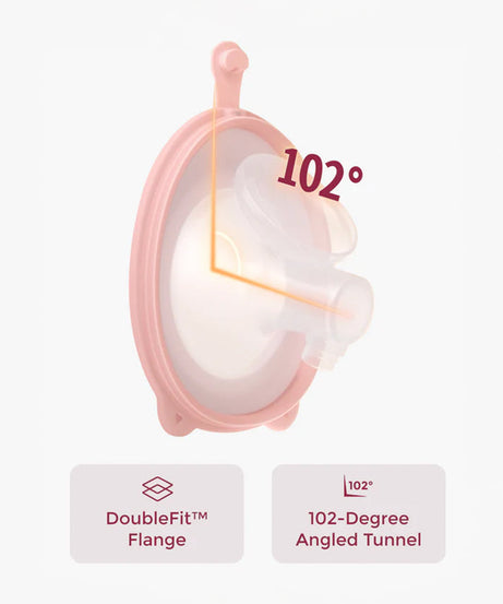 Momcozy V2 Pro Hospital Grade Wearable Breast Pump | Ultra-Light & Potent Hands-Free Pump | 3 Modes & 9 Suction Levels