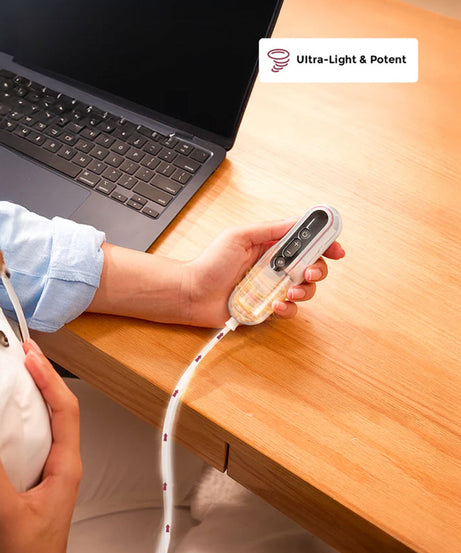 Momcozy V2 Pro Hospital Grade Wearable Breast Pump | Ultra-Light & Potent Hands-Free Pump | 3 Modes & 9 Suction Levels