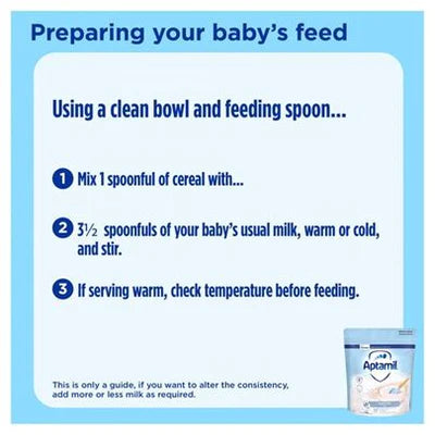 Nutricia Aptamil Organic Baby Rice for Babies 4 to 6 Months | 100g | Gentle Weaning Food for First Solids - MINIMEE KIDS