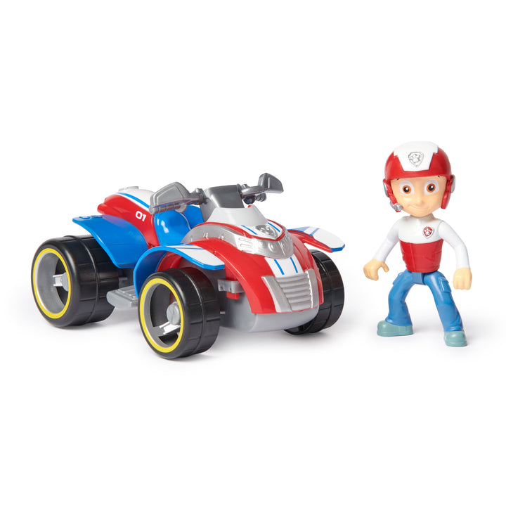 Paw Patrol Ryder’s Rescue ATV - Toy Vehicle with Collectible Action Figure | Sustainably Minded Kids Toys for Boys & Girls Ages 3 and Up