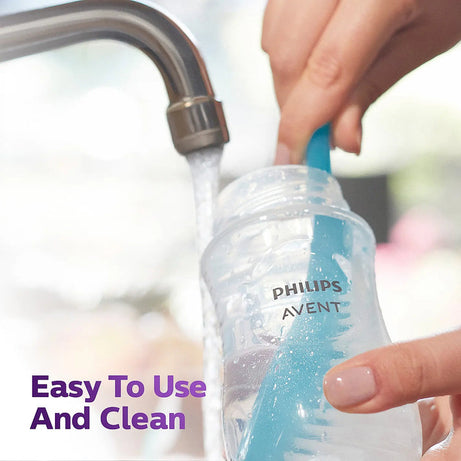 Philips Avent Natural Response Feeding Bottle - Anti-Colic - 125 ml | Flow 2 Nipple - Transparent - 0M+