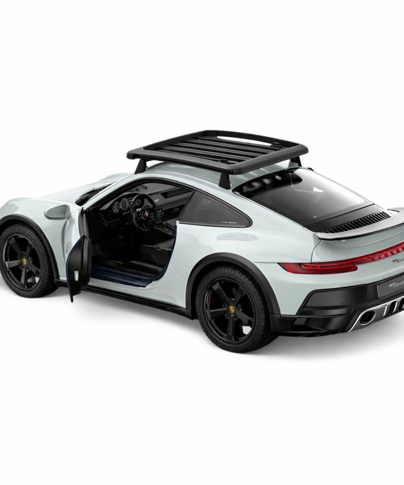 Rastar Porsche 911 Dakar RC Car 1:14 Scale – Licensed Remote Control Porsche Sports Car with LED Lights, 2.4GHz Controller, Opening Doors & Rubber Tires | Premium R/C Porsche 911 Dakar Standard Version - MINIMEE KIDS