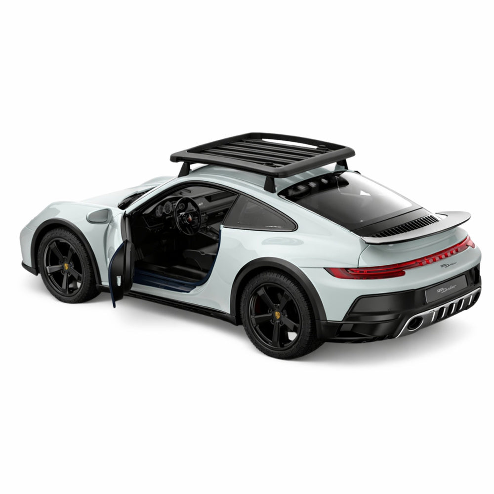 Rastar Porsche 911 Dakar RC Car 1:14 Scale – Licensed Remote Control Porsche Sports Car with LED Lights, 2.4GHz Controller, Opening Doors & Rubber Tires | Premium R/C Porsche 911 Dakar Standard Version - MINIMEE KIDS