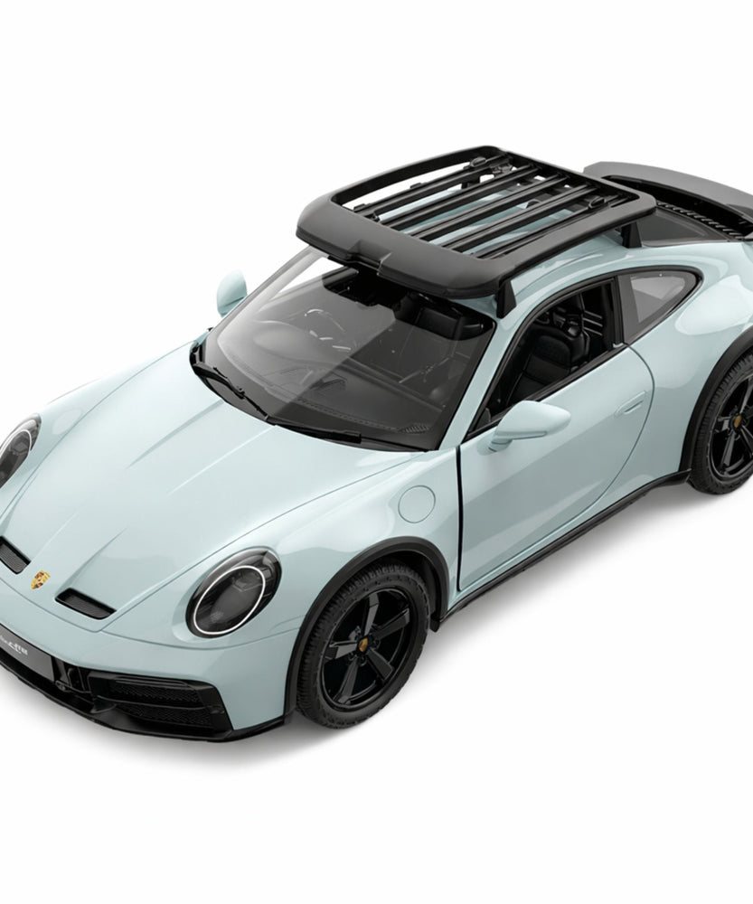 Rastar Porsche 911 Dakar RC Car 1:14 Scale – Licensed Remote Control Porsche Sports Car with LED Lights, 2.4GHz Controller, Opening Doors & Rubber Tires | Premium R/C Porsche 911 Dakar Standard Version - MINIMEE KIDS