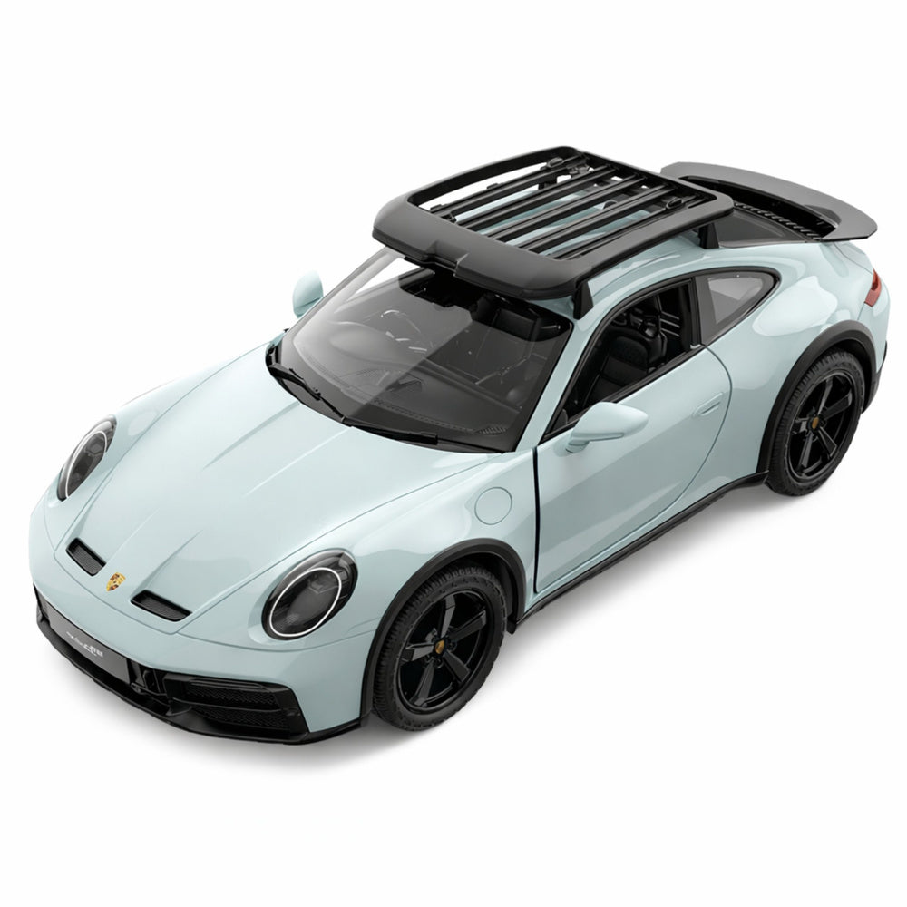 Rastar Porsche 911 Dakar RC Car 1:14 Scale – Licensed Remote Control Porsche Sports Car with LED Lights, 2.4GHz Controller, Opening Doors & Rubber Tires | Premium R/C Porsche 911 Dakar Standard Version - MINIMEE KIDS
