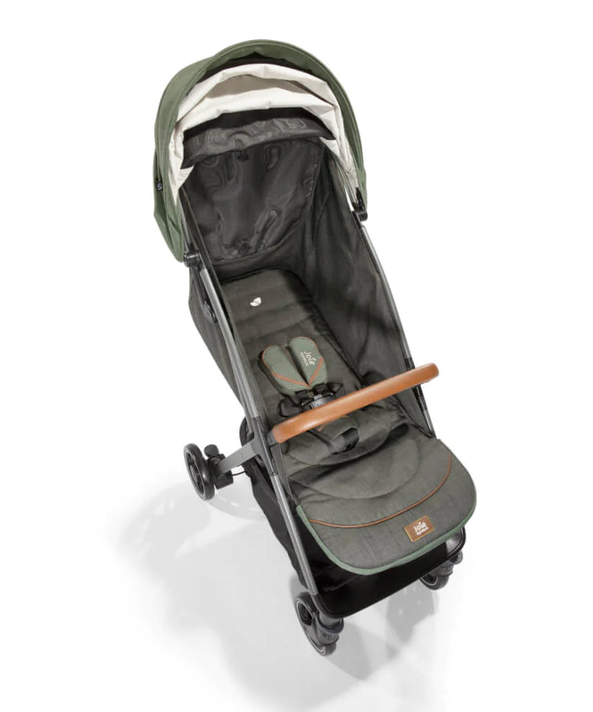 Joie Signature Parcel Stroller - Pine - Lightweight & Compact, for Babies up to 22kg - MINIMEE KIDS