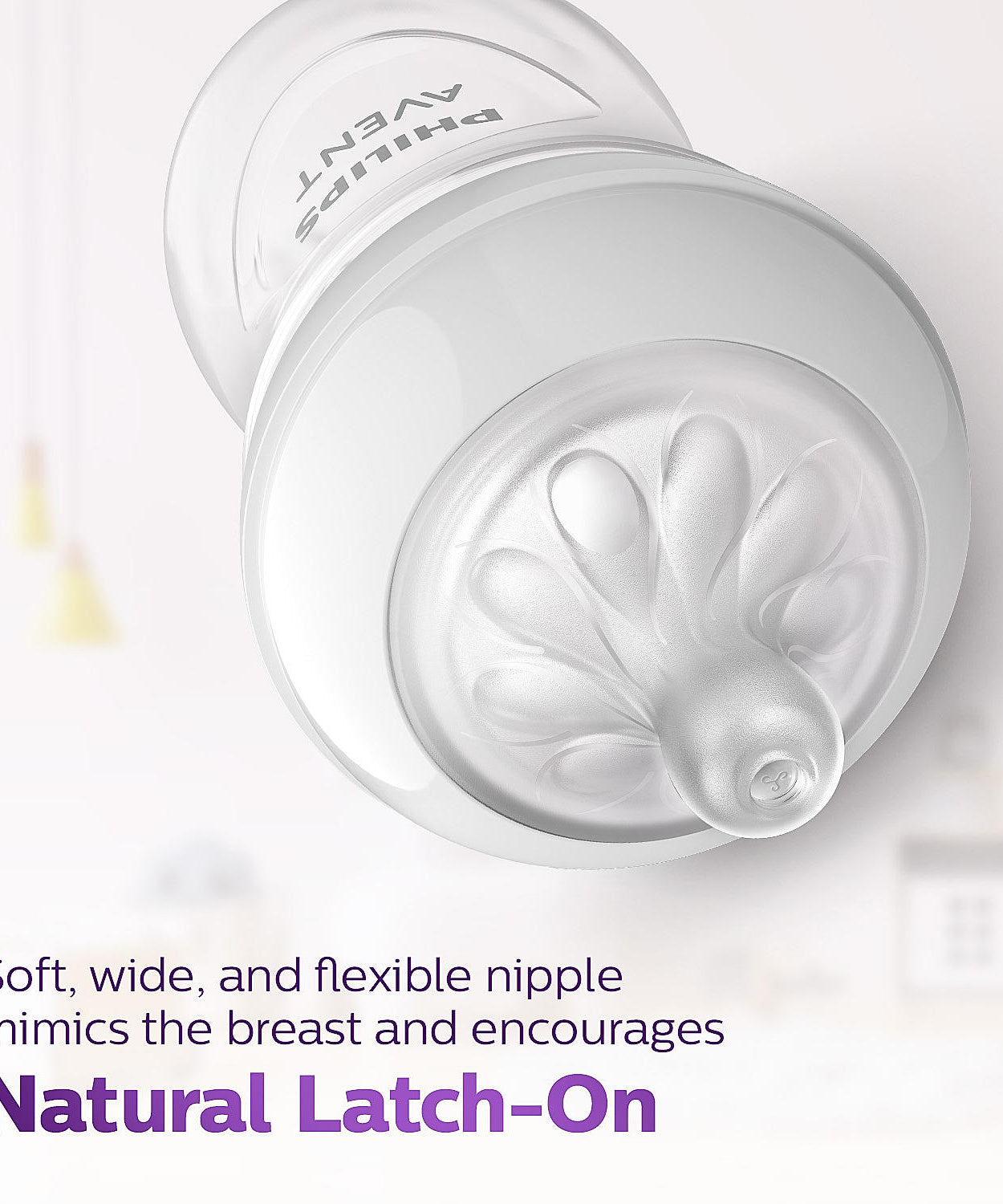 Philips Avent Natural Response Teat - Flow 3 | Pack of 2 | SCY963/02 - Ideal for Babies Aged 1 Month and Above - MINIMEE KIDS