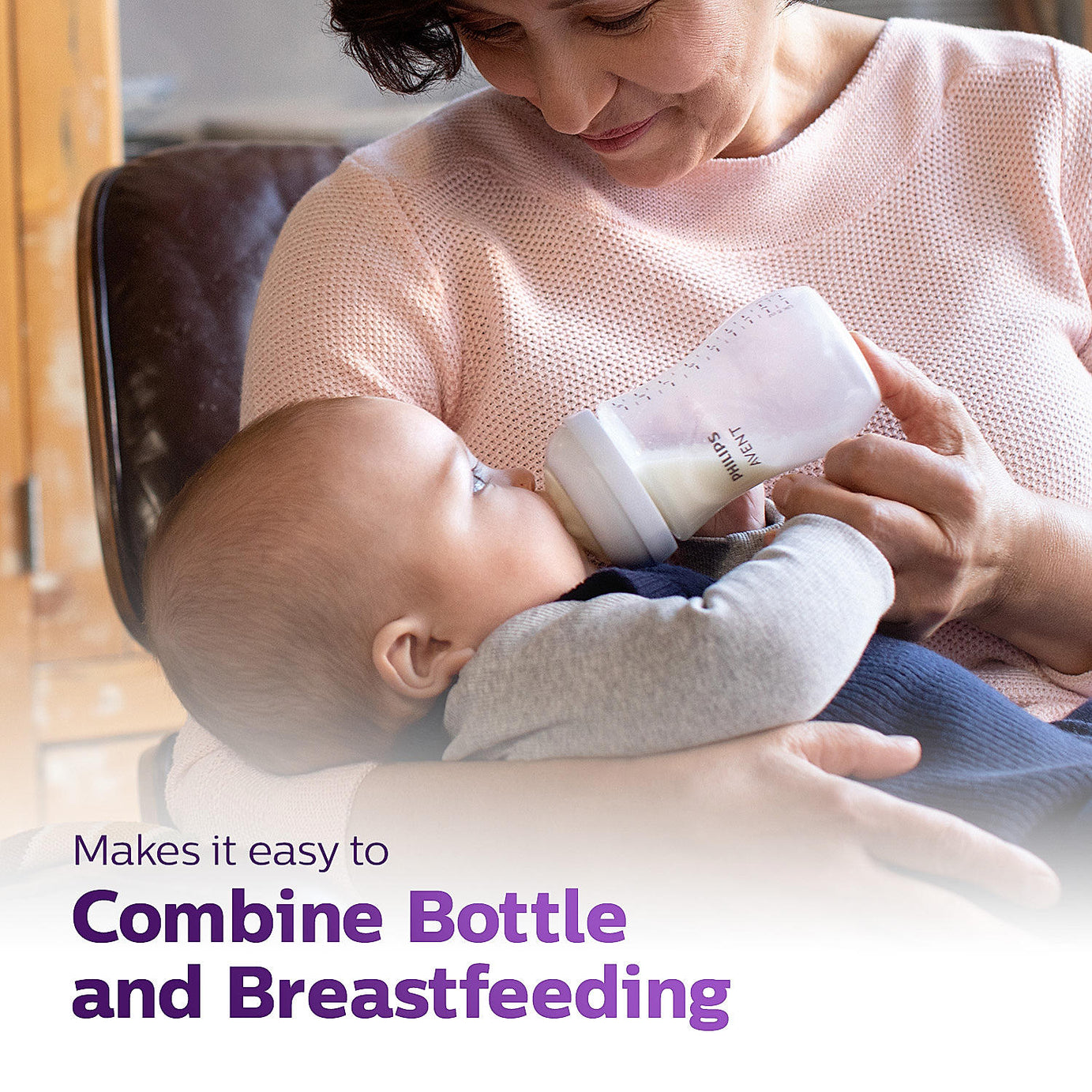 Philips Avent Natural Response Teat - Flow 3 | Pack of 2 | SCY963/02 - Ideal for Babies Aged 1 Month and Above