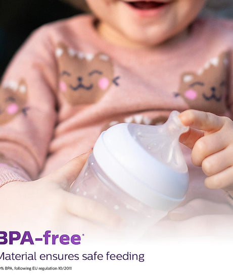 Philips Avent Natural Response Teat for 3 months and above | Flow 4 | Pack of 2 | BPA Free | SCY964/02 - MINIMEE KIDS
