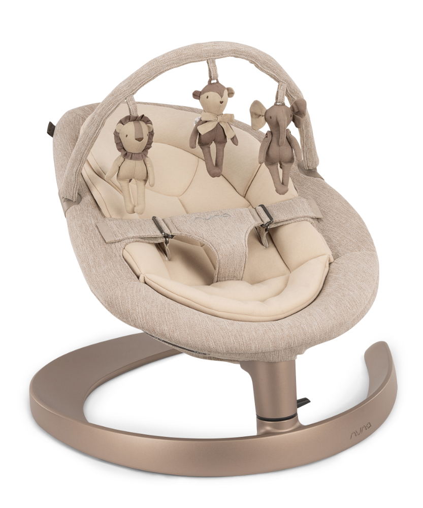 Nuna Leaf Grow Bouncer & Rocker with Toys Bar | Premium Bouncer for Babies and Toddlers | 5% OFF on Pre-Order - MINIMEE KIDS