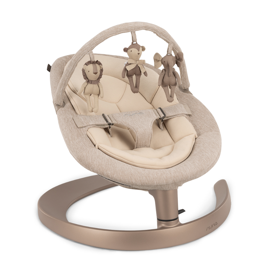 Nuna Leaf Grow Bouncer & Rocker with Toys Bar | Premium Bouncer for Babies and Toddlers | 5% OFF on Pre-Order - MINIMEE KIDS