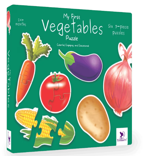 My First Puzzle - Vegetables - MINIMEE KIDS