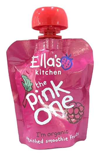 Ella's Kitchen The Pink One Puree for Babies 6+months - 90g