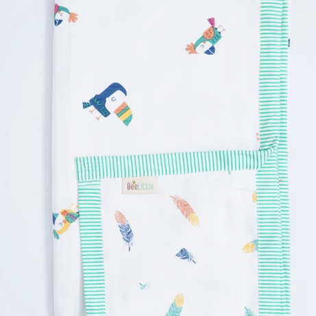 Bird Box Reversible Muslin Blanket