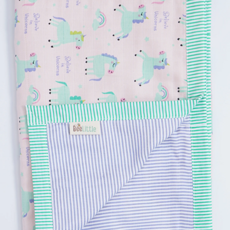 Magic is Real Reversible Muslin Blanket