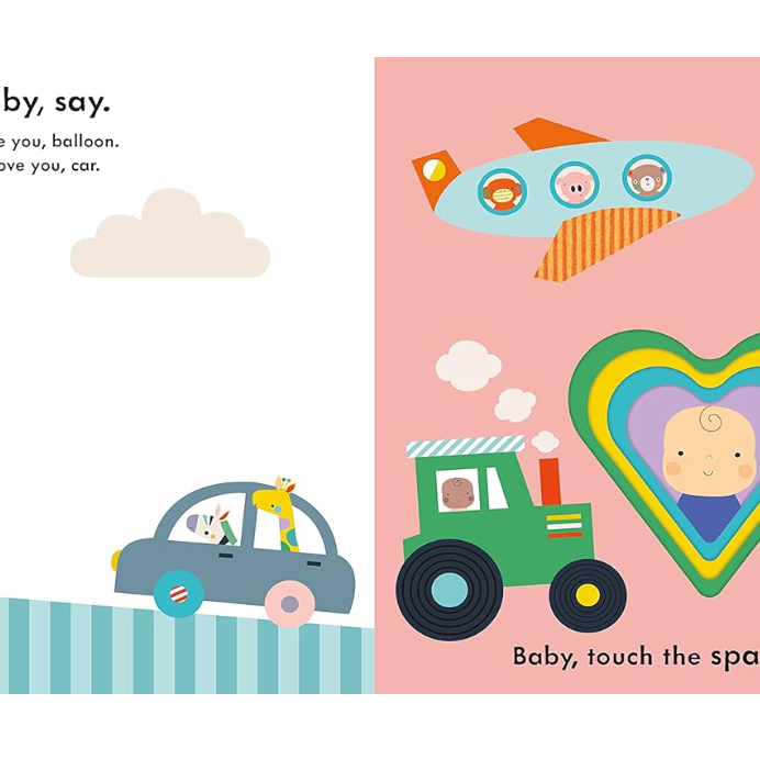 Baby Touch: I Love You Board book – Import