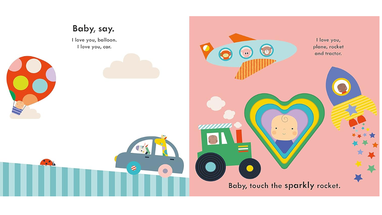 Baby Touch: I Love You Board book – Import