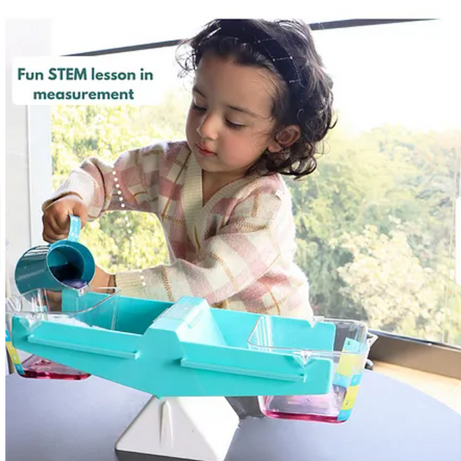 Curious Cub Wooden Balancing Scale, Educational Weighing Toy for Kids 3+ | Montessori-Inspired STEM Learning Game with Colorful Weights to Teach Balance, Mass, and Counting