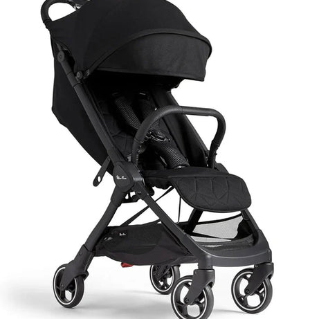 Silver Cross Clic Lightweight Baby Stroller, Cabin Approved | One Hand Fold Car Seat Compatible | Upto 22Kg