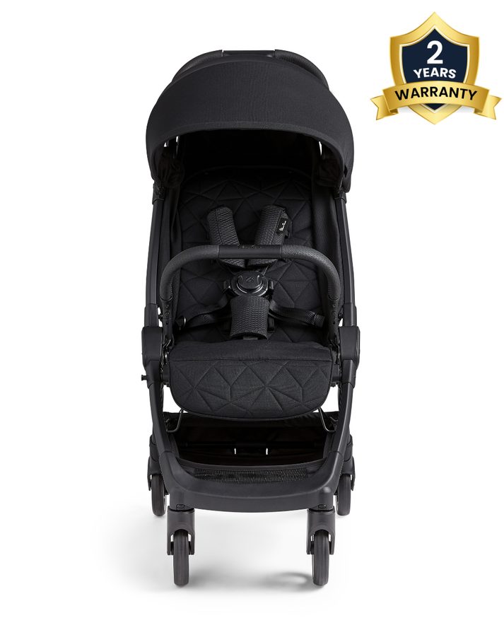Silver Cross Clic Lightweight Baby Stroller, Cabin Approved | One Hand Fold Car Seat Compatible | Upto 22Kg