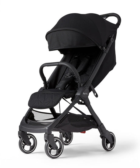 Silver Cross Clic Lightweight Baby Stroller, Cabin Approved | One Hand Fold Car Seat Compatible | Upto 22Kg