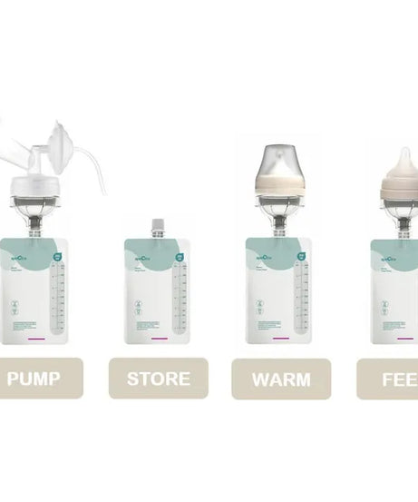Spectra Easy Milk Storage Bag Refill 200ml – 30 Pre-Sterilized BPA-Free Breast Milk Storage Bags (Without Connector)