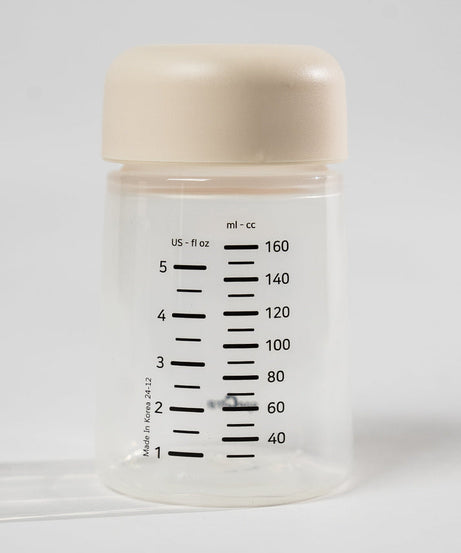 Spectra Breast Milk Storage Bottles with Airtight Caps | 160ml Pack of 2 | BPA-Free & Compatible with Spectra Breast Pumps