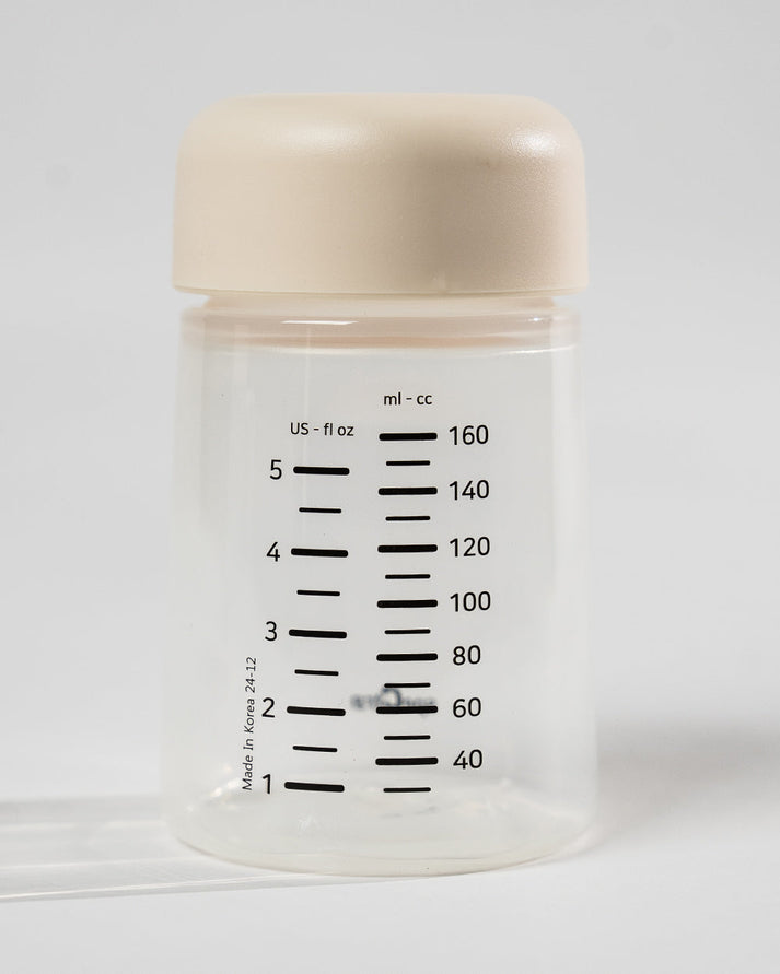 Spectra Breast Milk Storage Bottles with Airtight Caps | 160ml Pack of 2 | BPA-Free & Compatible with Spectra Breast Pumps