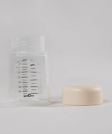 Spectra Breast Milk Storage Bottles with Airtight Caps | 160ml Pack of 2 | BPA-Free & Compatible with Spectra Breast Pumps