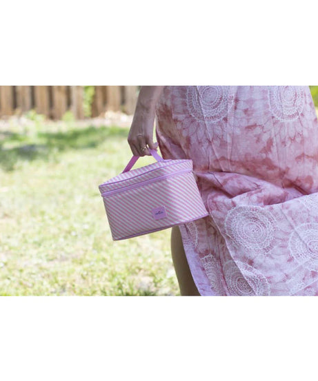 Spectra Cooler Kit – Insulated Breast Milk Storage Bag with Zipper Closure & Carry Handle | Holds Up to 6 Bottles | Includes Ice Pack & 2 BPA-Free 160ml Bottles