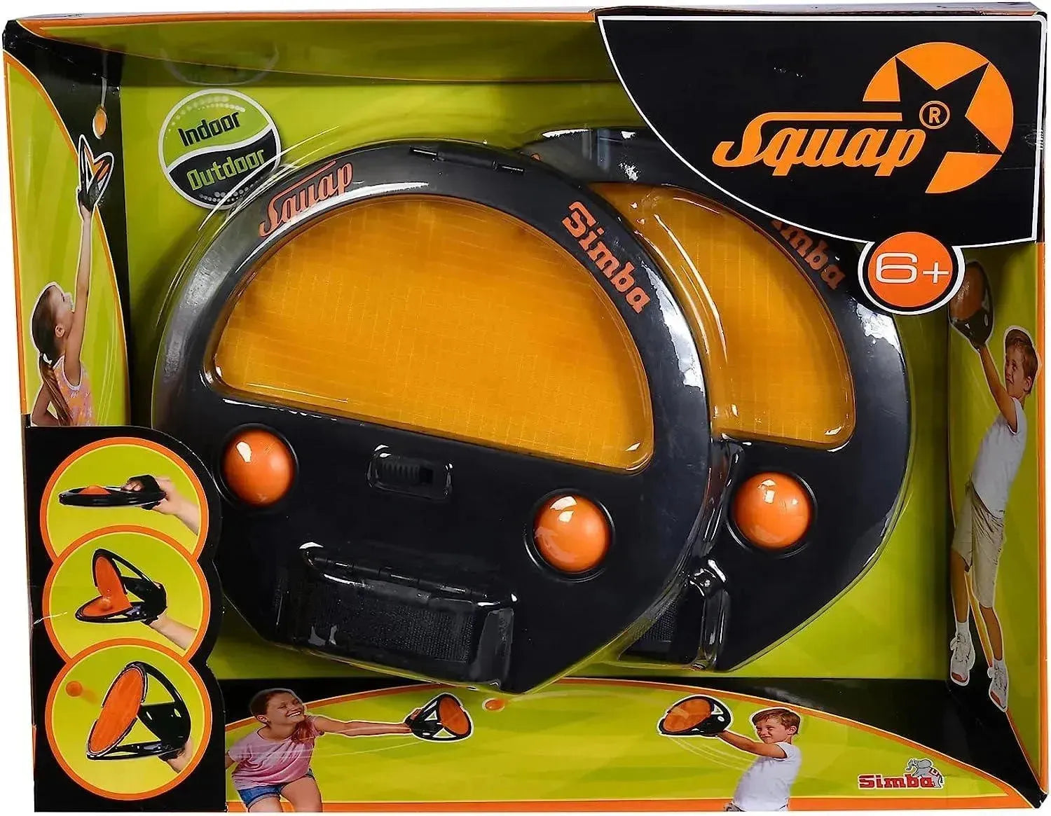 Simba Squap - Active Outdoor & Indoor Catch Ball Game for Kids & Families for 6+ Years