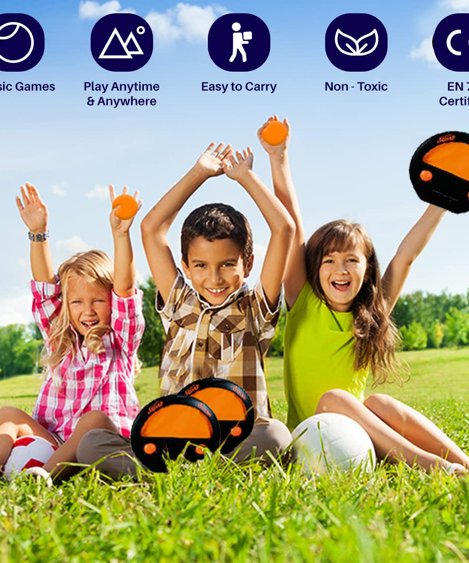 Simba Squap - Active Outdoor & Indoor Catch Ball Game for Kids & Families for 6+ Years