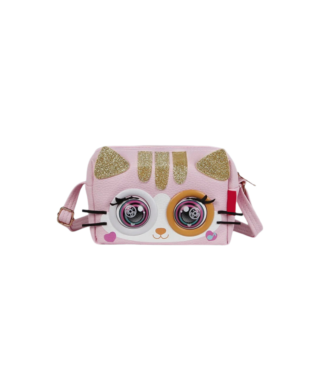 Supercute Talking Elf Interactive Messenger Bag Toy for Kids – Music, Sleep & Voice Modes | 6 Variants – Unicorn, Rabbit, Panda, Leopard, Black Cat & Fawn | Gift Box Packed | 3+ Years