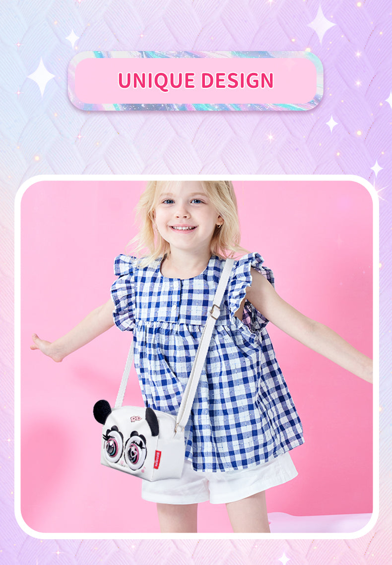 Supercute Talking Elf Interactive Messenger Bag Toy for Kids – Music, Sleep & Voice Modes | 6 Variants – Unicorn, Rabbit, Panda, Leopard, Black Cat & Fawn | Gift Box Packed | 3+ Years