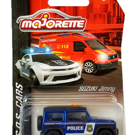Majorette SOS Cars - Set of 6 | Official Licensed Die-Cast Emergency Vehicles (Porsche, Camaro, Ambulance, Fire Truck, Police, SUV)