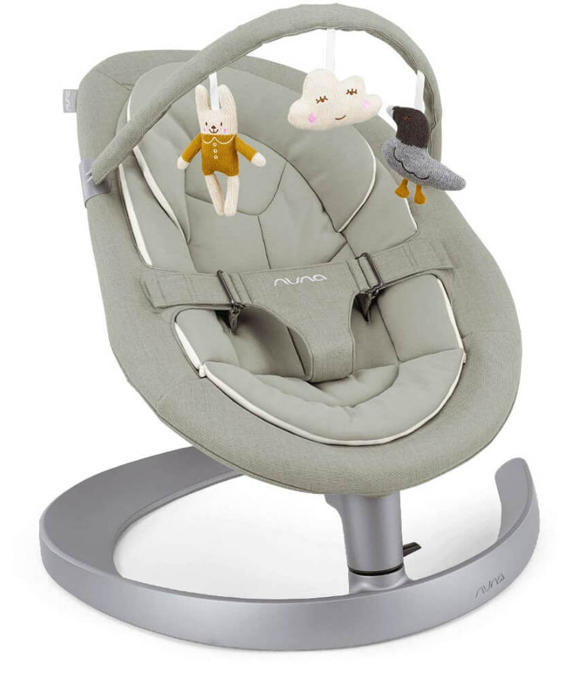 Nuna Leaf Grow Bouncer & Rocker with Toys Bar | Premium Bouncer for Babies and Toddlers | 5% OFF on Pre-Order - MINIMEE KIDS