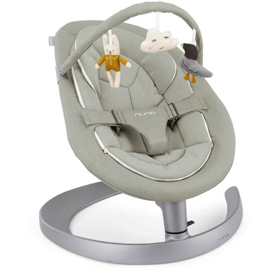 Nuna Leaf Grow Bouncer & Rocker with Toys Bar | Premium Bouncer for Babies and Toddlers | 5% OFF on Pre-Order - MINIMEE KIDS