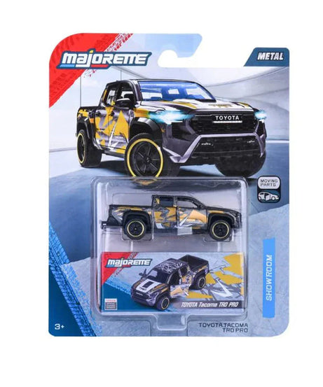 Majorette Showroom Deluxe Die-Cast Car Collection – Premium Metal Collectible Cars with Moving Parts | Assorted Licensed Models | Rubber Tires | Collector Box | 3+ Years
