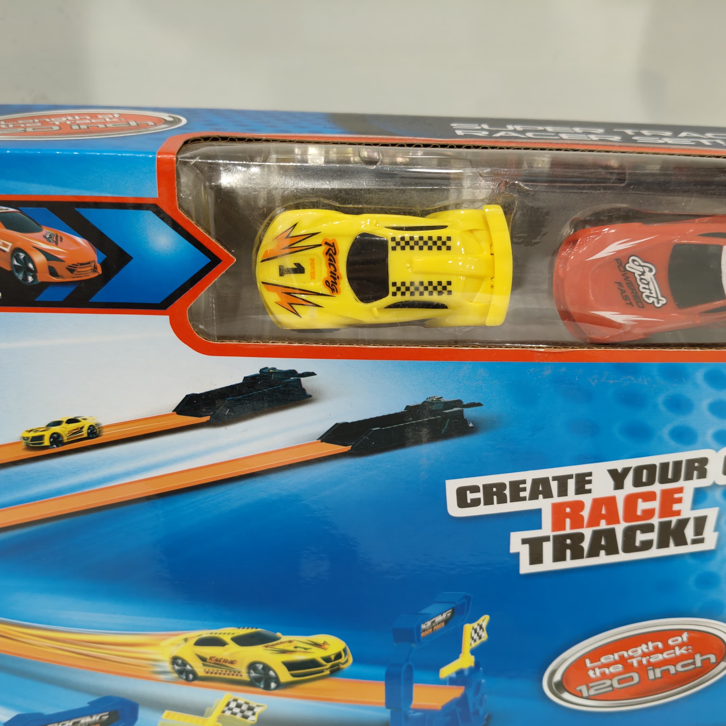Tengleader Racing Power Track Set of 22 Pieces - Create Your Own Race Track 68823