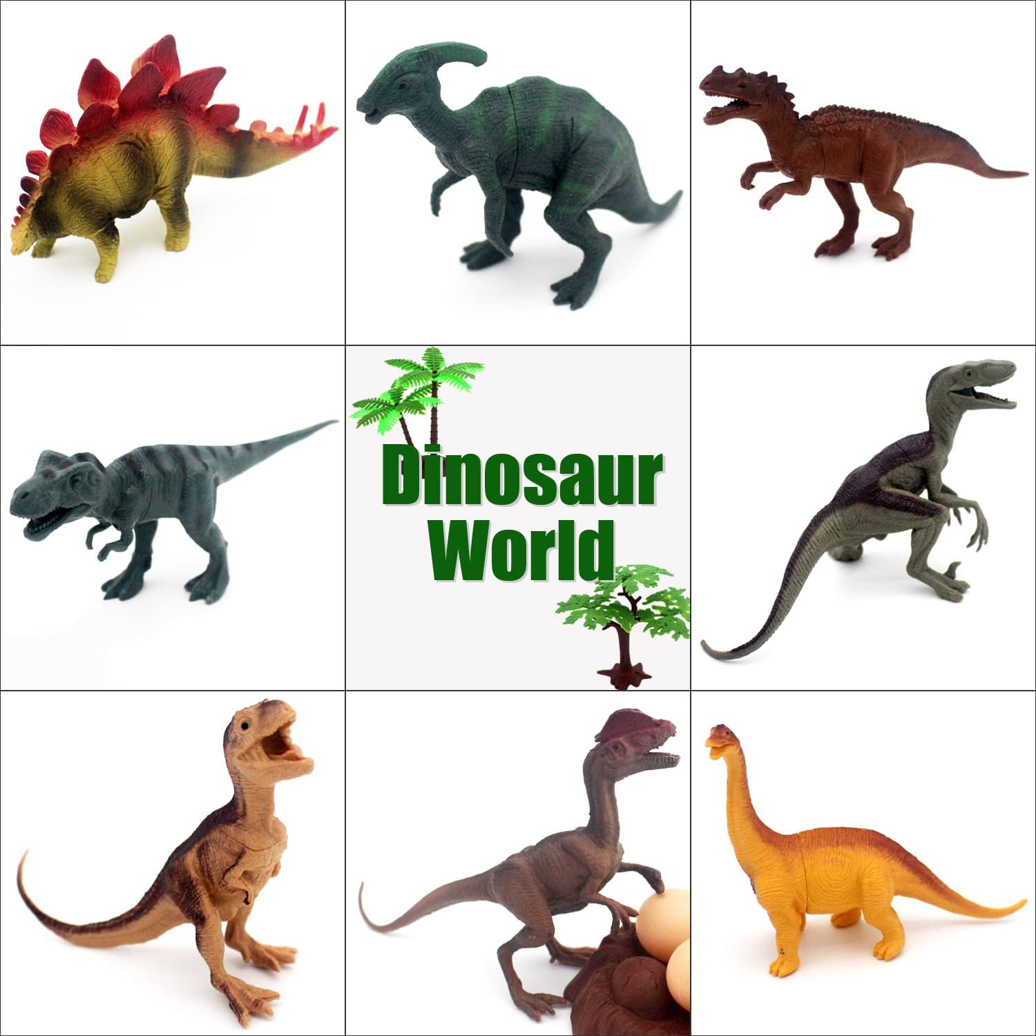 UCOK Dinosaur The World Dinosaur Type - 19 Pieces Set