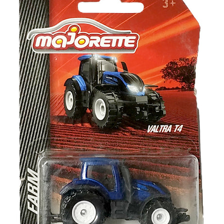 Majorette Farm Tractor Die-Cast Vehicle Set - 5 Variants | 2022 Edition | Realistic Farm Machinery | Metal & Plastic Construction | Collectible Agricultural Vehicles