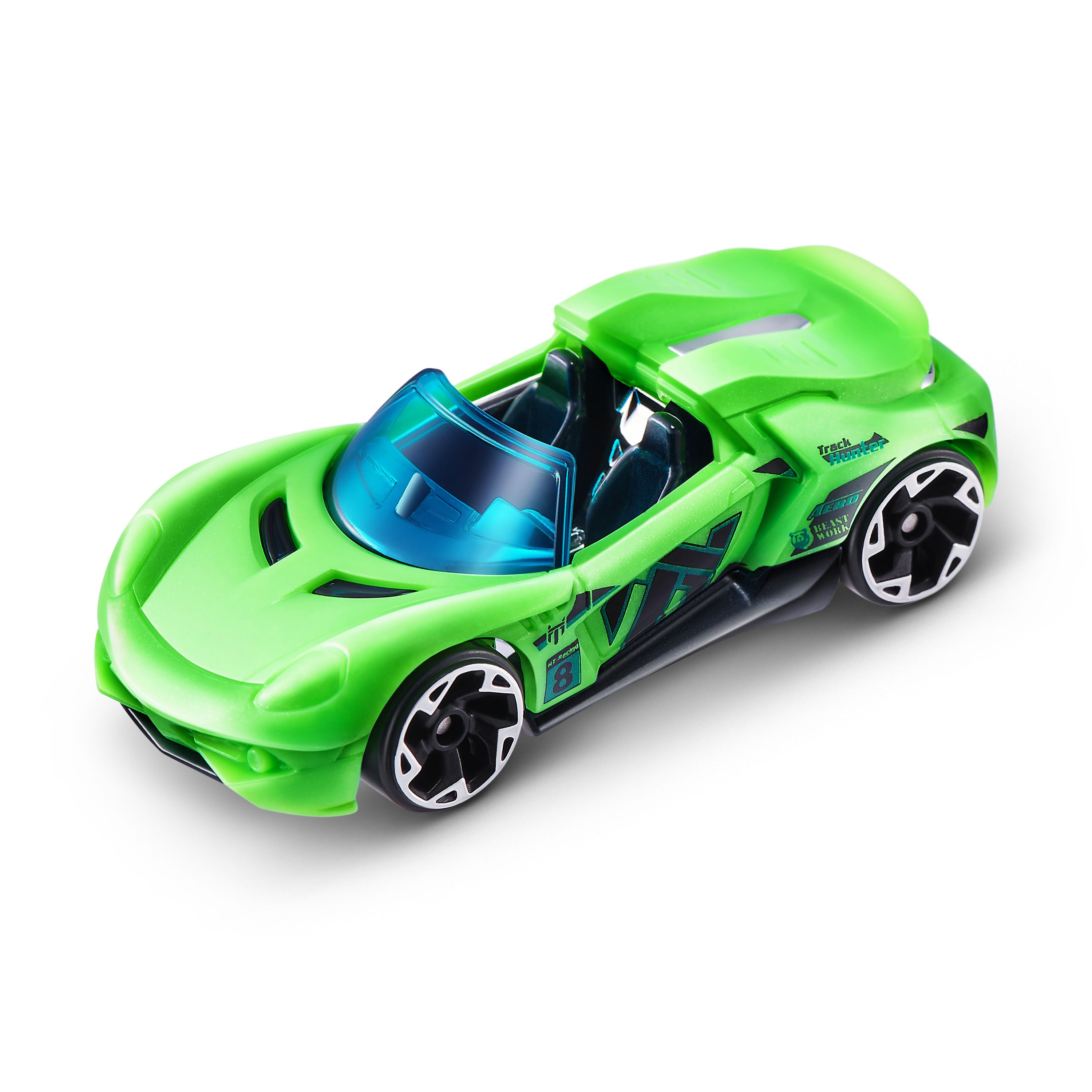Zuru Metal Machines Fury (Green) | 1:64 Scale Collectible Die-Cast | Minimee Kids India | Best Gift for 3+ Years Kids