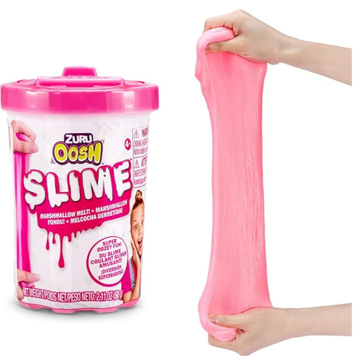 Zuru Oosh Slime Gooey and Epic Stretchy Slime - Pink Color