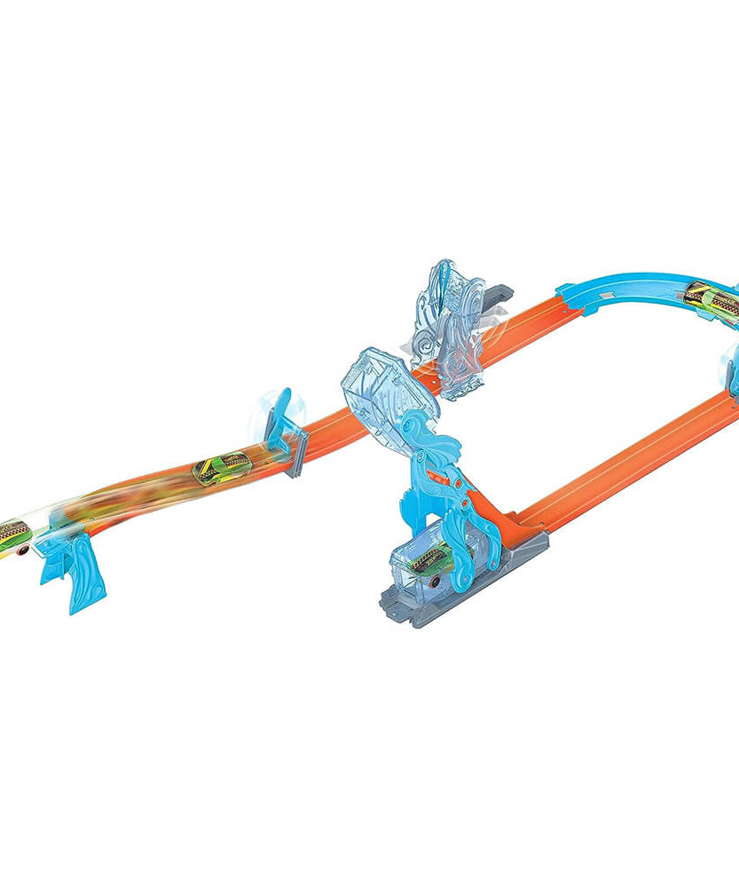 Hot Wheels Track Builder Air Drop Launch Box Unassembled Track Play set for 4+ Years