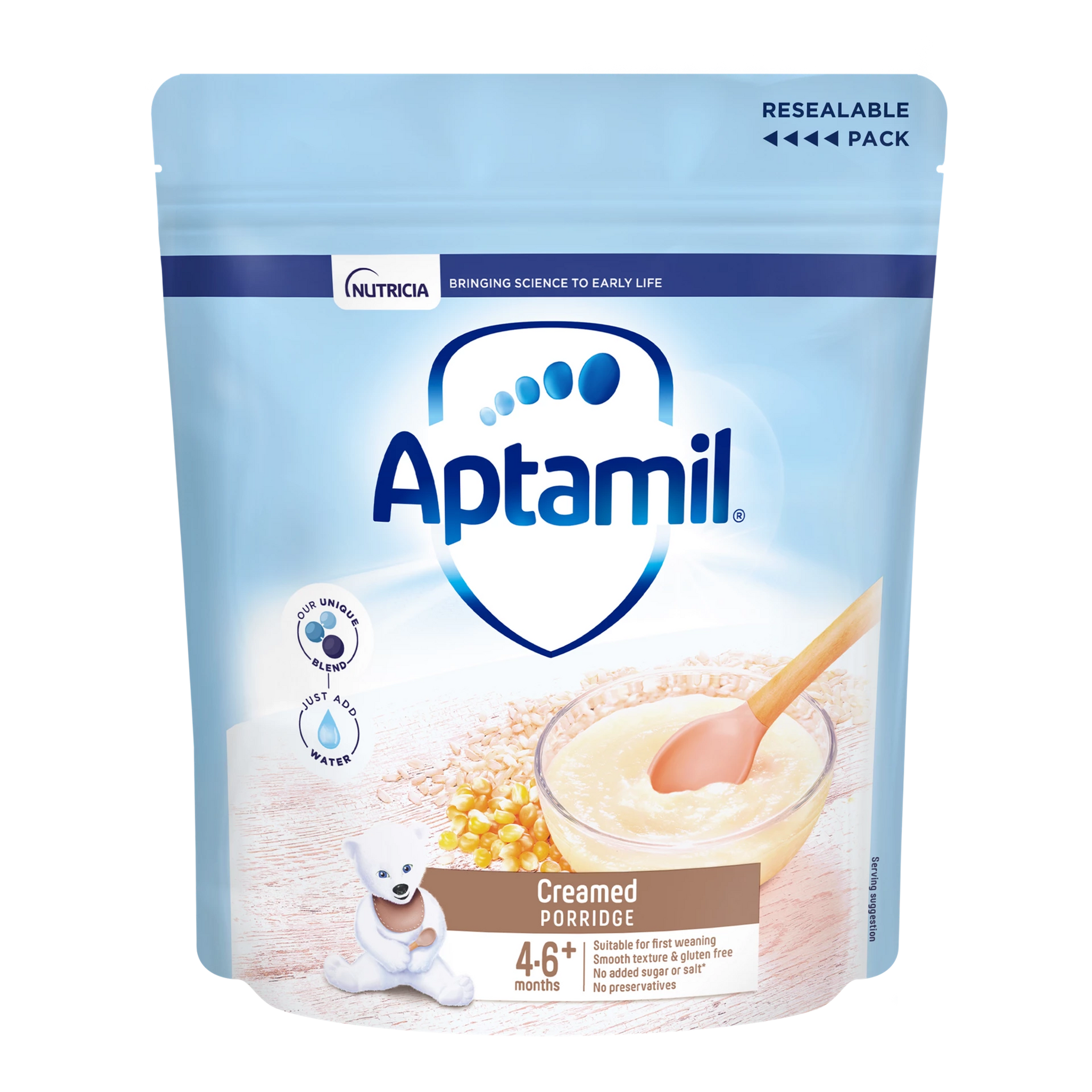 Nutricia Aptamil Creamed Porridge for Babies to Months 125g